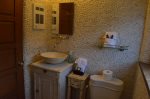 Queen Bedroom Ensuite Bath Room with shower tub combo